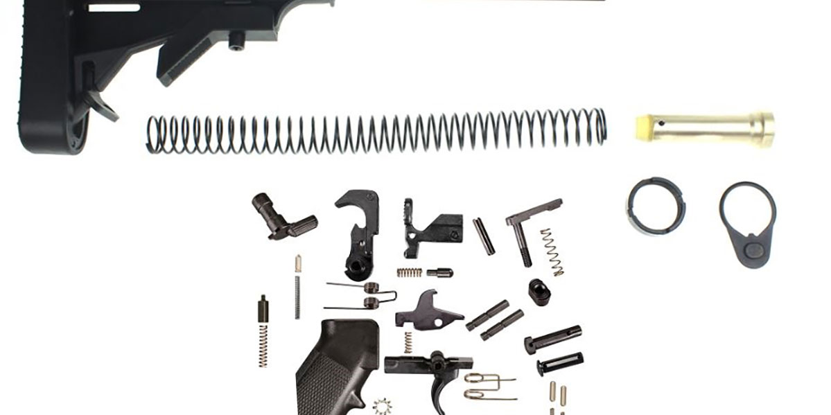 Trinity Force LE MilSpec Stock Buffer Tube Kit With Recoil Pad & Full