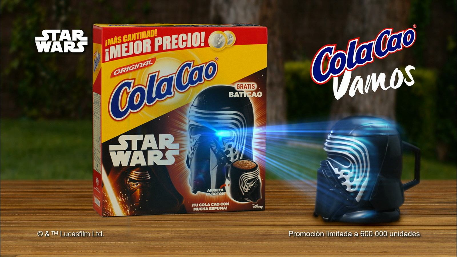 Cola Cao Star Wars Baticao Deluxe Spain