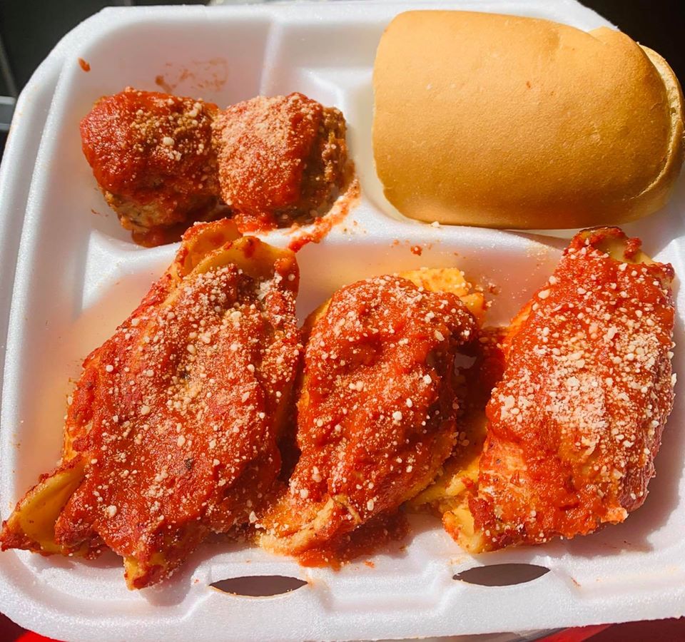 Stuffed Shells Del Vecchio's Sausage