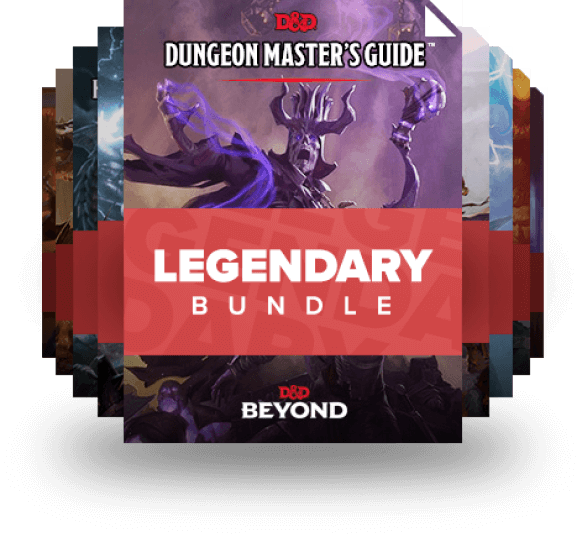 D&D Beyond Legendary Bundle INTERNATIONAL Raffle