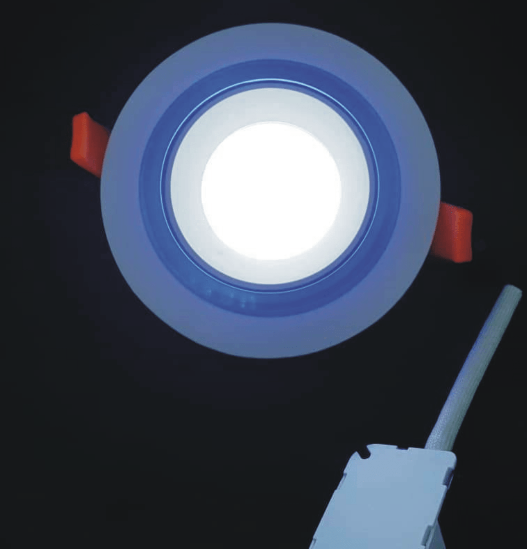 3+2 watts POPPanel LED Light AVC (Blue and White) DELWIT