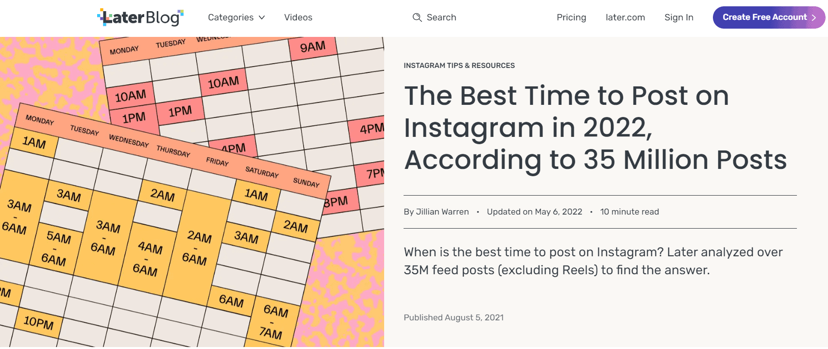Best Time To Post Reels On Instagram in 2024
