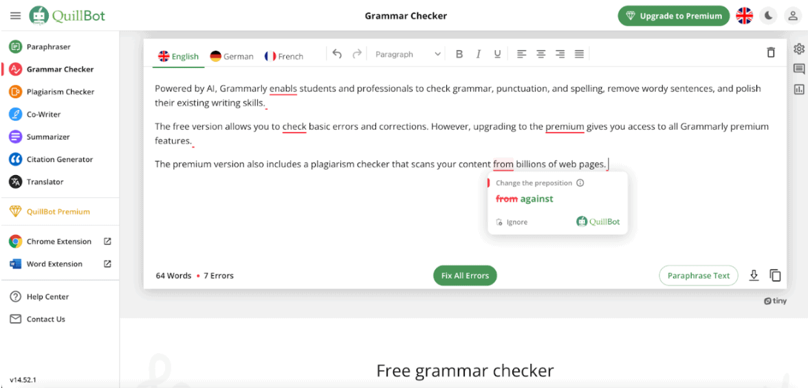 Grammarly vs. Quillbot Which Tool is Better?