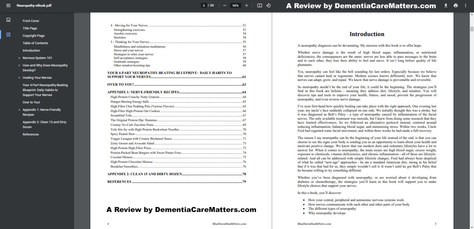 Neuropathy No More Review Let's Explore the Program's Contents!