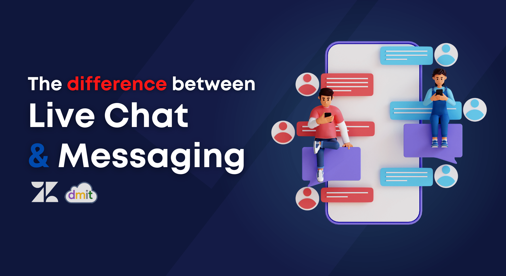The difference between Live Chat and Messaging DEMETER ICT