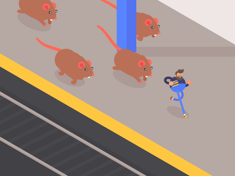 Funny GIFs Illustrate Animator’s Experience In New York