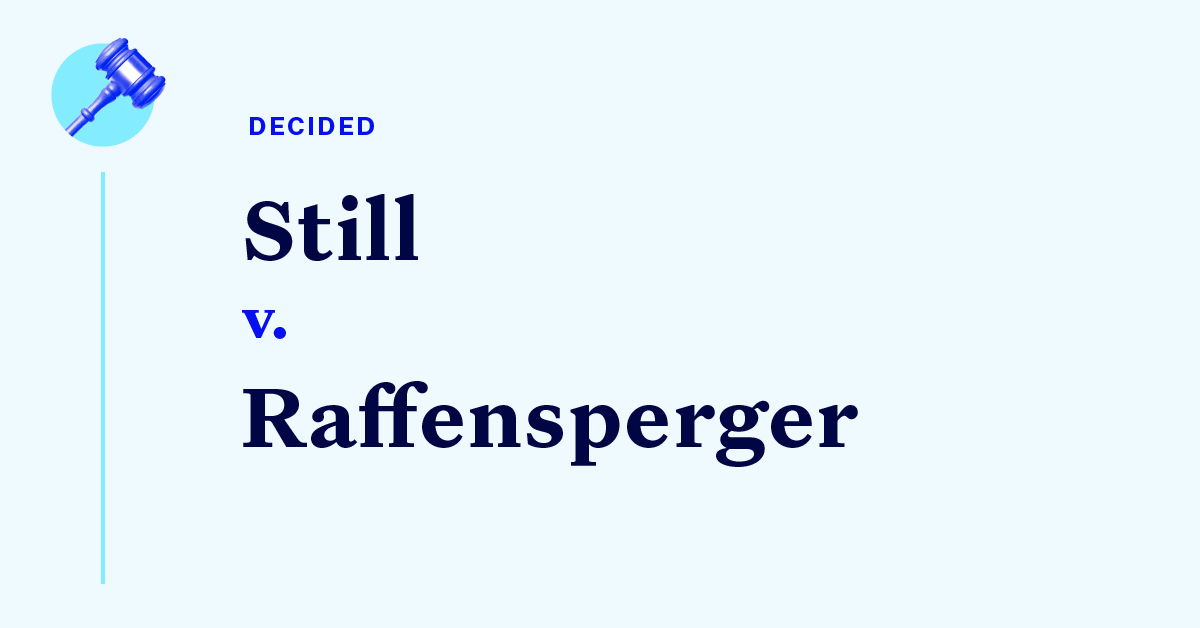 Court Cases Election Contest (Coffee County) Democracy Docket