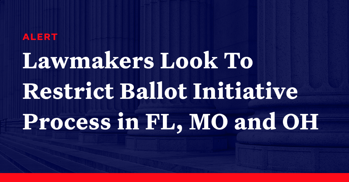 Lawmakers Look To Restrict Ballot Initiative Process in Florida