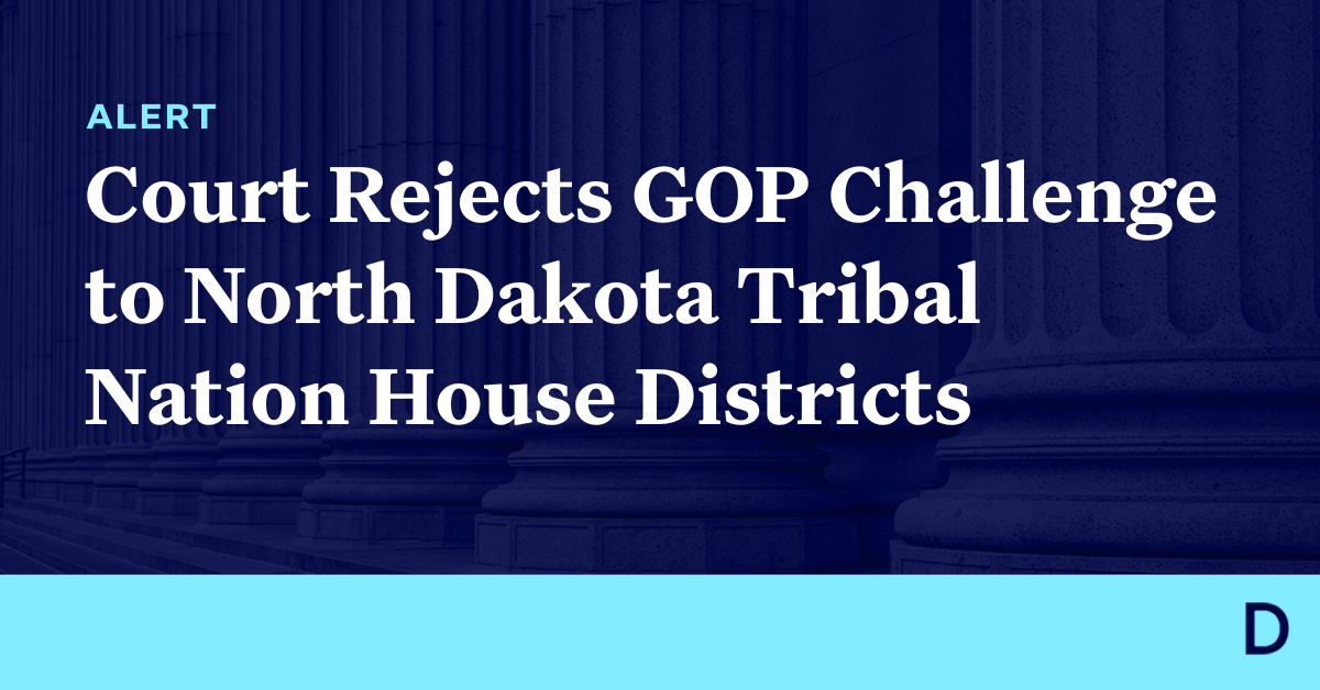 Federal Court Rejects GOP Lawsuit Aimed At Eliminating North Dakota
