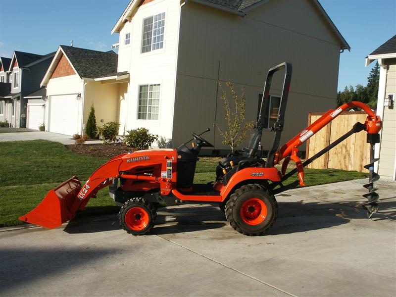 Kubota Post Hole Digger Attachment - A Pictures Of Hole 2018
