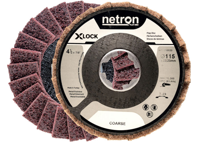 SC XLock Flap Discs Deniz Zımpara