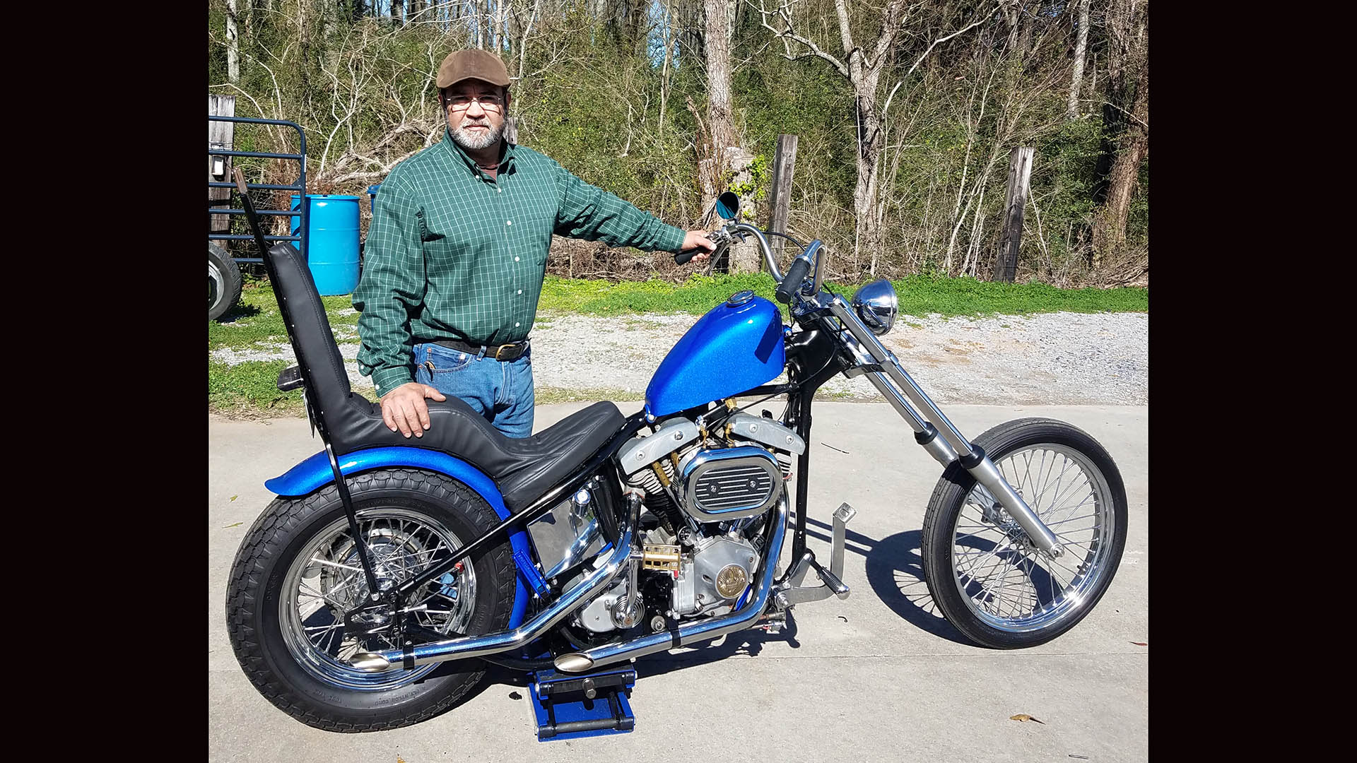 1957 1979 HarleyDavidson Chopper Dennis Kirk Garage