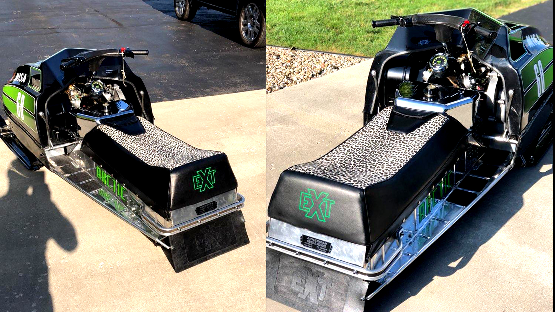 1973 Arctic Cat EXT Dennis Kirk Sled Build