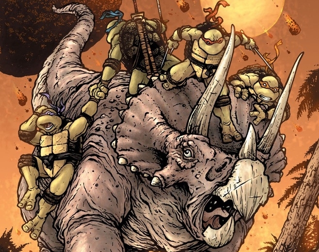 Teenage Mutant Ninja Turtles IDW Sending the Turtles Back