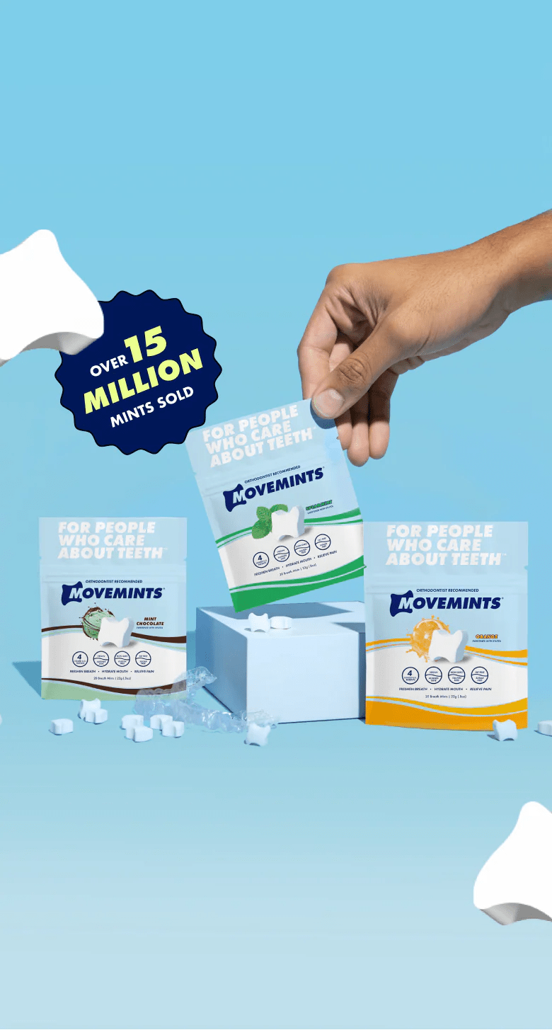 Movemints Mints for Invisalign & Clear Aligners