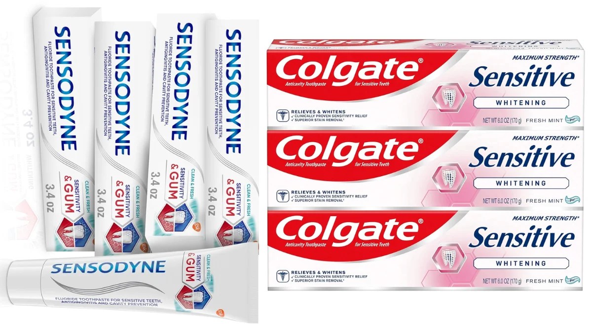 Colgate Sensitive vs Sensodyne Toothpaste Which is Better? — DentalRave