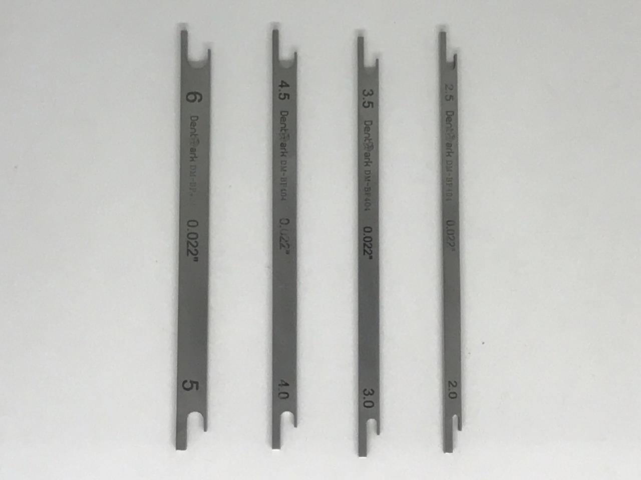 Buy DENTAL BRACKET POSITIONING GAUGE SET OF 4 PCS , Dental Equipment
