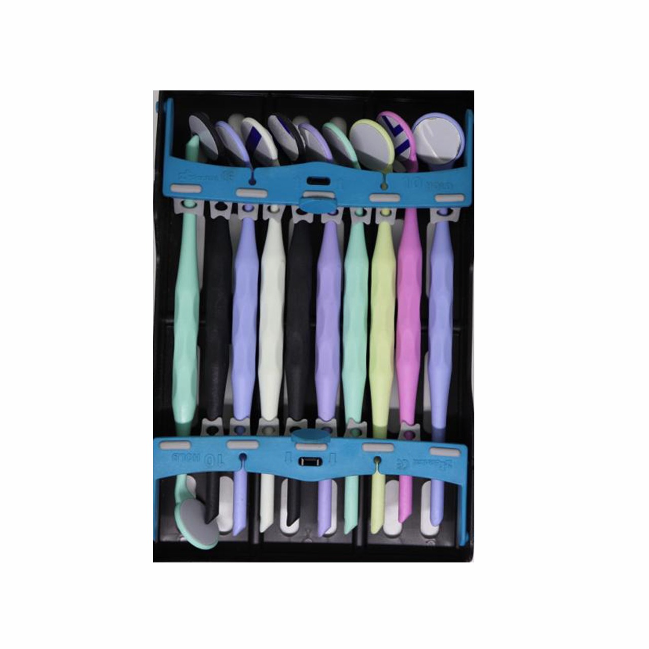 Buy FRONT SURFACE DOUBLE SIDED S.S AUTOCLAVEABLE MIRROR (SET OF 10PC