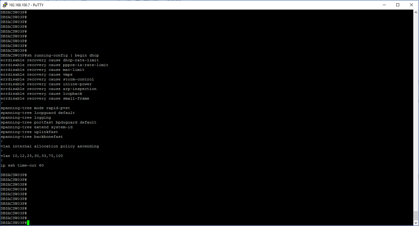 Cisco Switch Troubleshooting Commands Denton Business Solutions, LLC