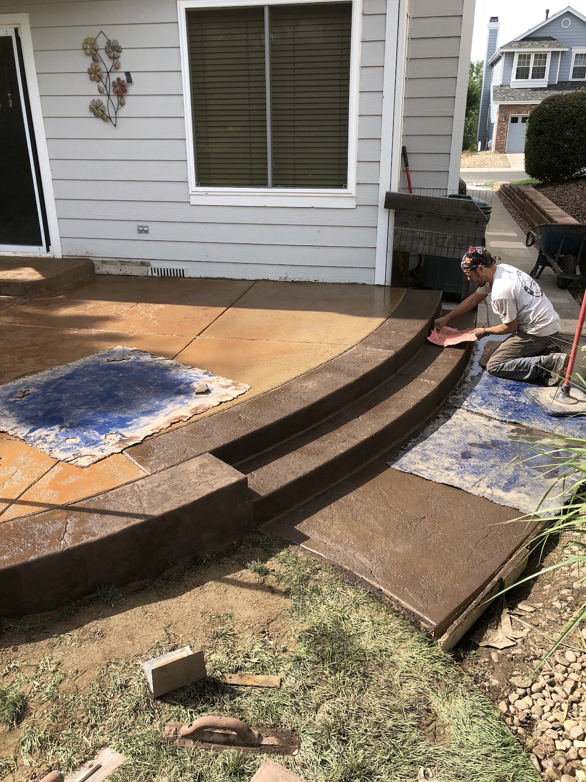 Stamped Concrete Patios Diehl Concrete Denver Area