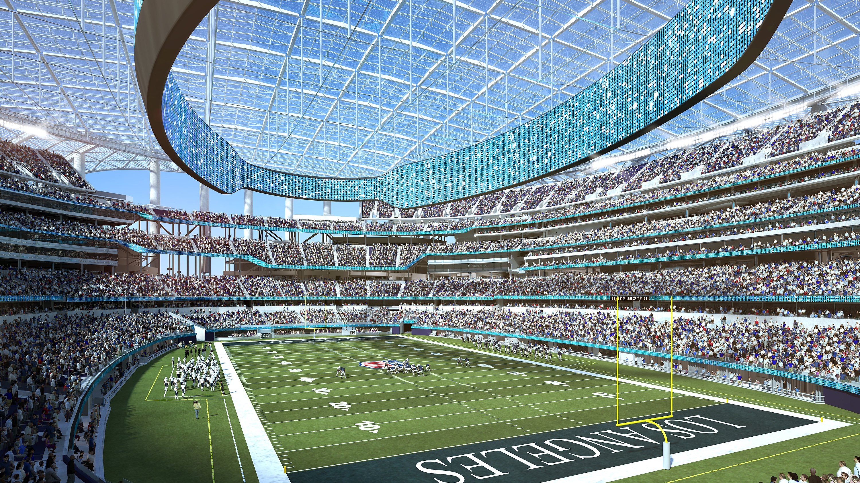 View Los Angeles Chargers Stadium Images