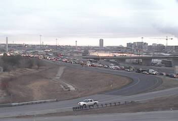 A Colorado Department of Transportation camera view of U.S. 6 at I-25 on Dec. 3, 2018, at 7:25 a.m.