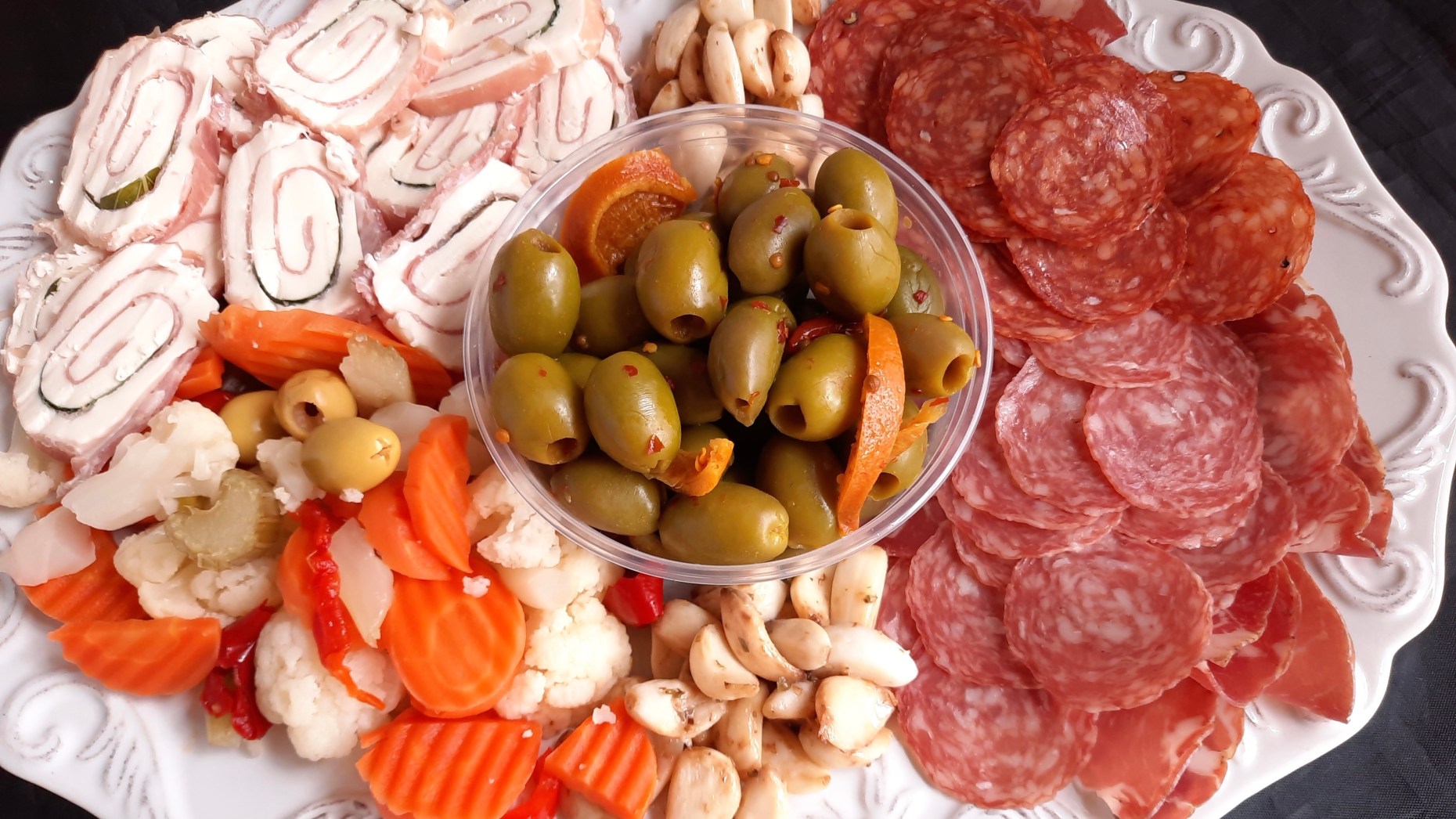 The history of antipasti and a recipe for an antipasto platter in