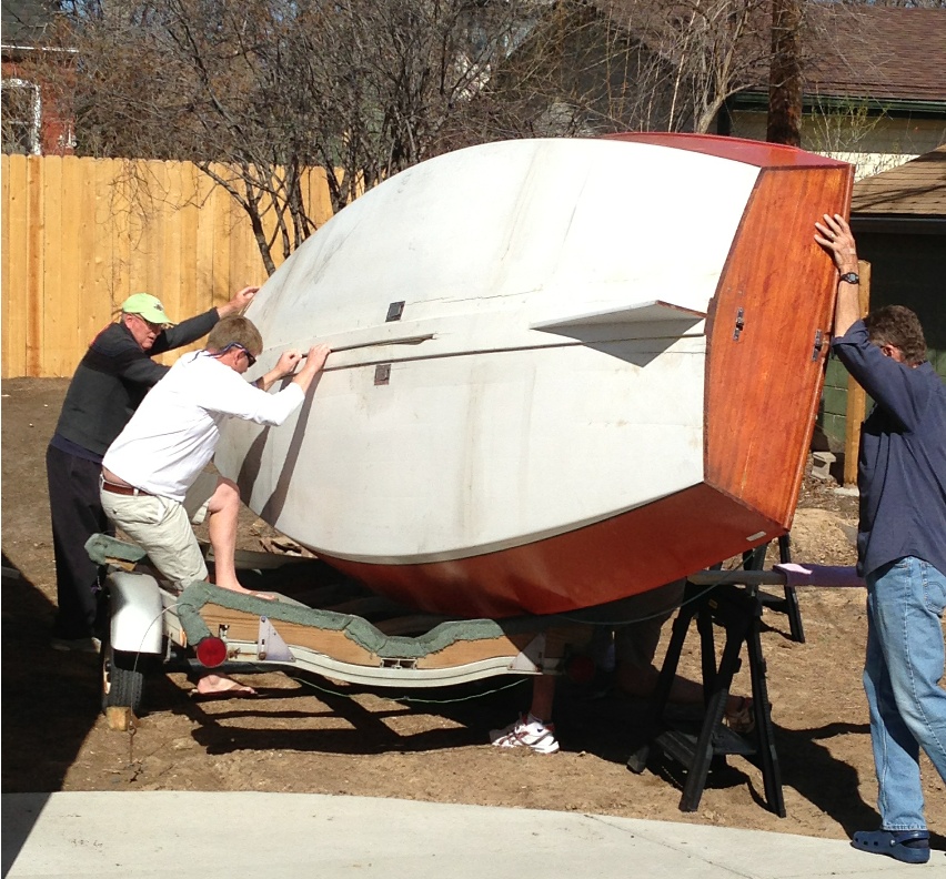 Tipping a lightning Sailboat, Lightning, Sailing dinghy