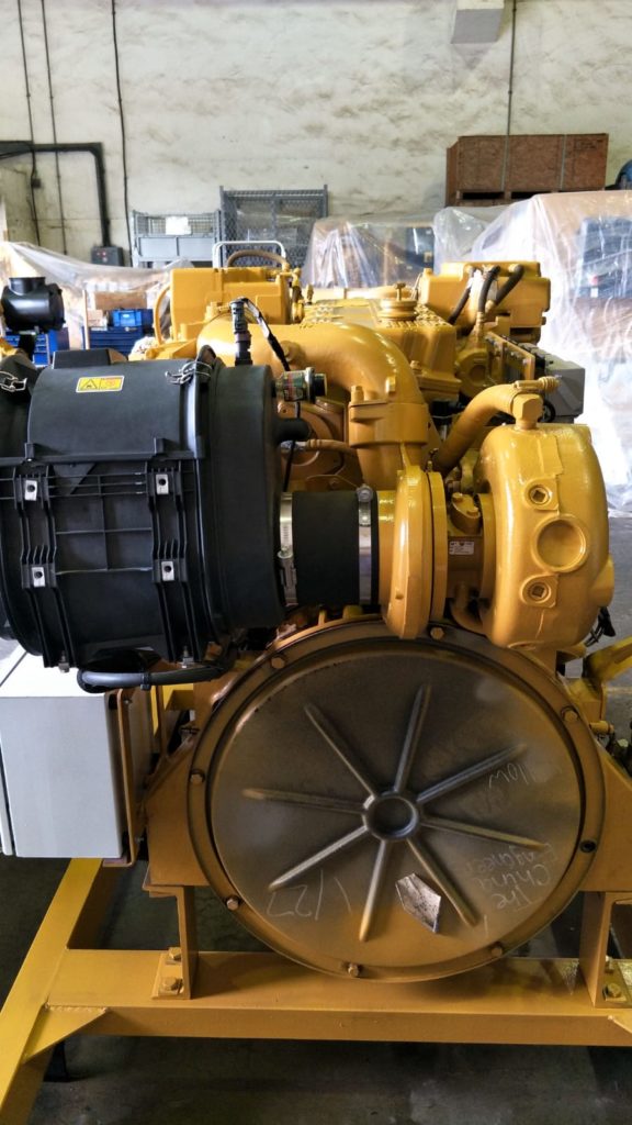 New Surplus Caterpillar C18 ACERT 803HP Diesel Marine Engine Item