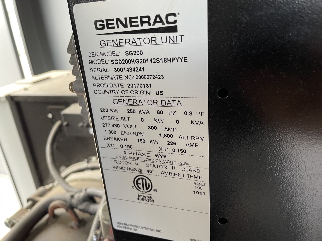 Generac Model Number Locator How to Find Generac.