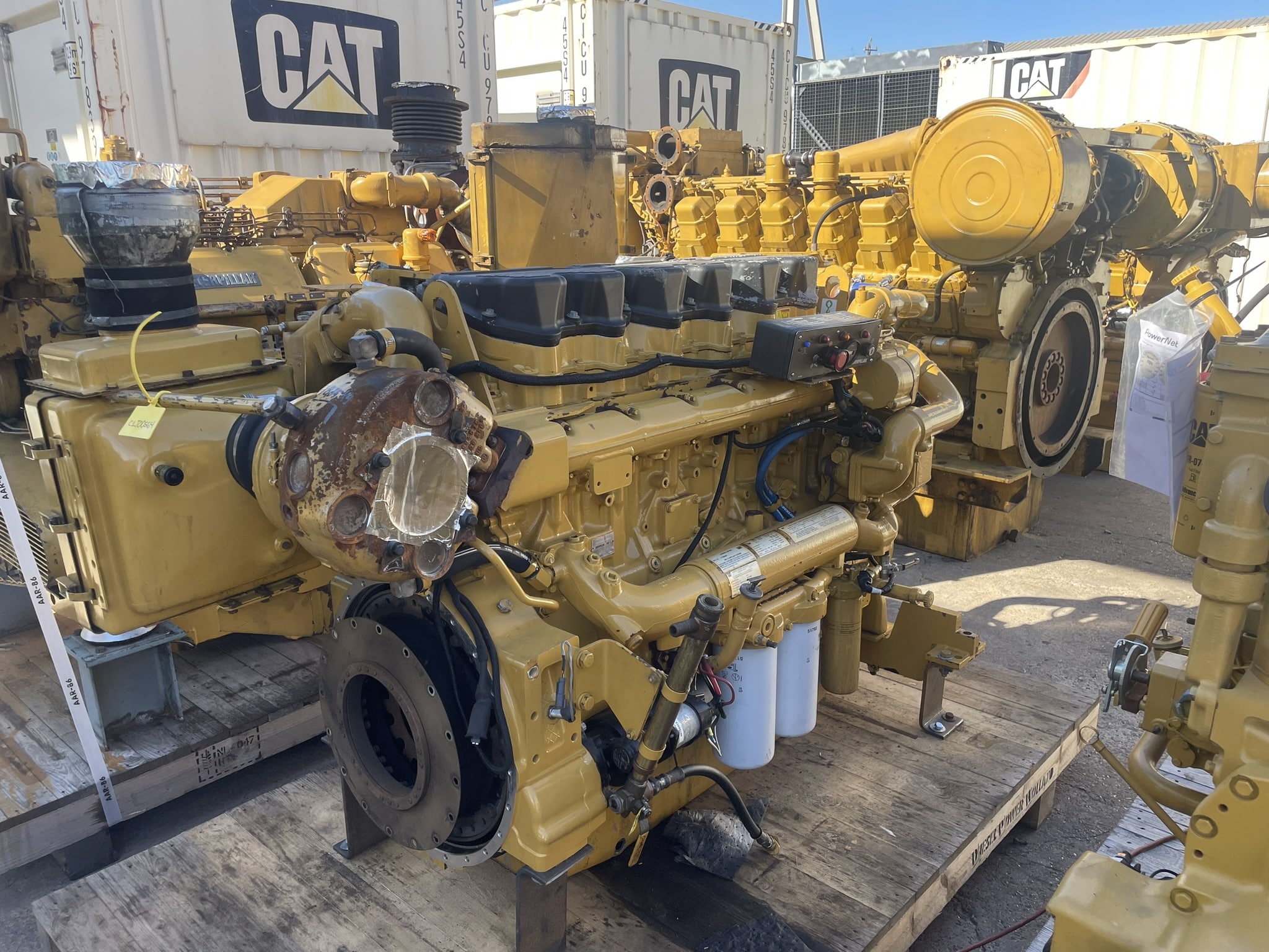 High Hour Runner Caterpillar C18 600HP Diesel Marine Engine Item