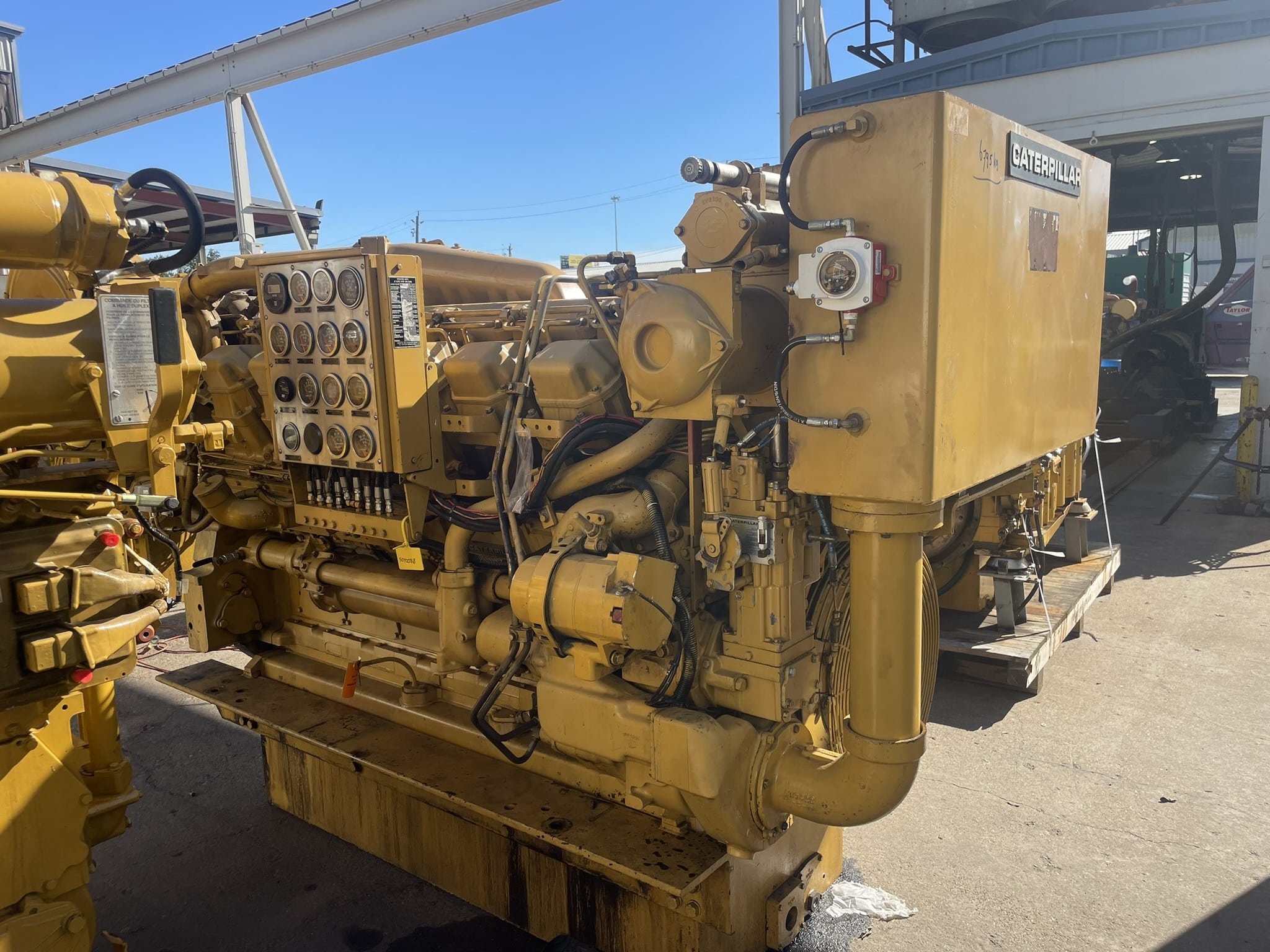 High Hour Runner Caterpillar 3512 DITA 1250HP Diesel Marine Engine