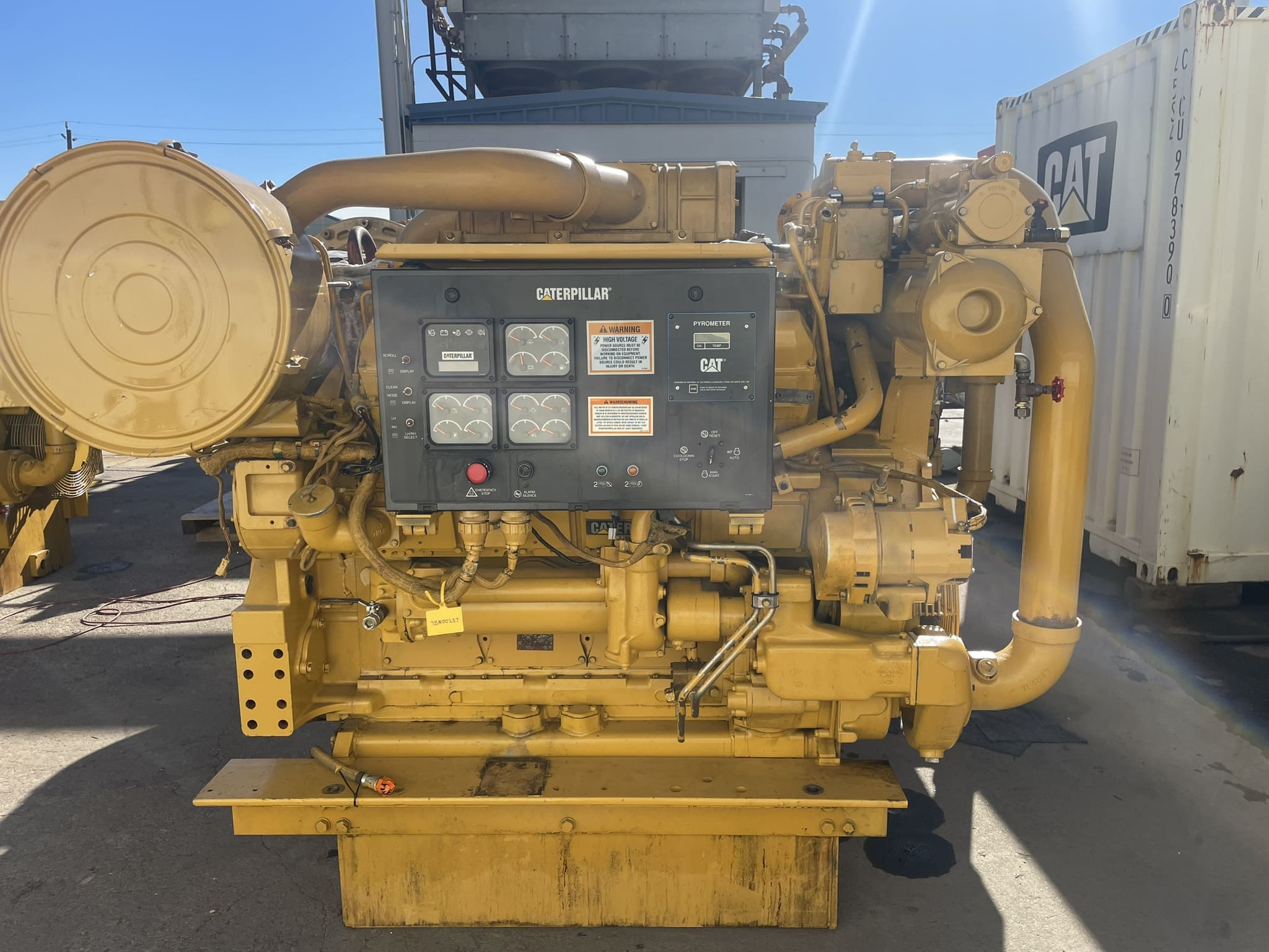 High Hour Runner Caterpillar 3508B 1000HP Diesel Marine Engine Item