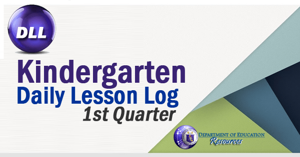 kindergarten dll 1st quarter DepEd Resources