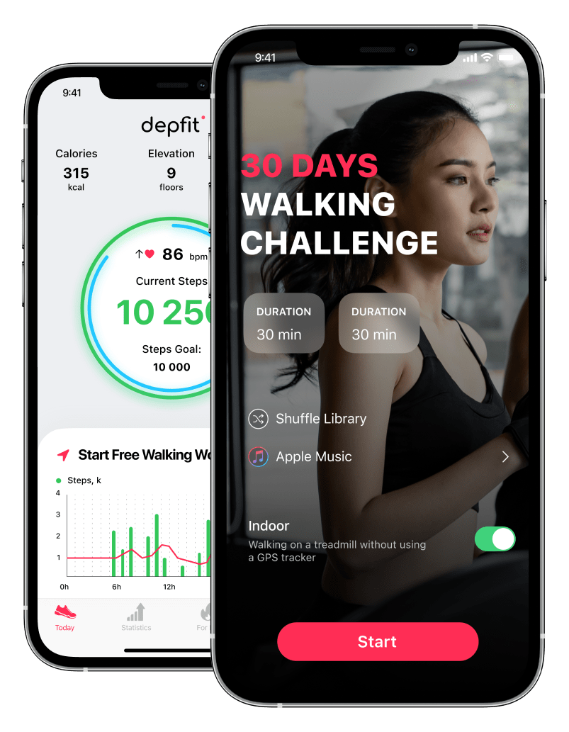 Walking for Weight Loss Depfit Health & Fitness Mobile Apps