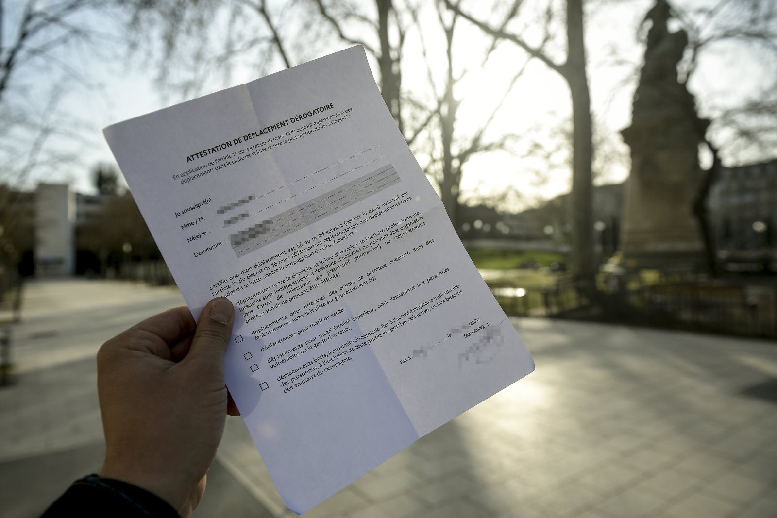 Le gouvernement simplifie l’attestation pour déplacements