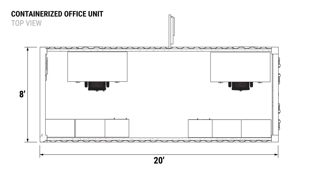 Containerized Office Units Mobile Offices Deployed Resources