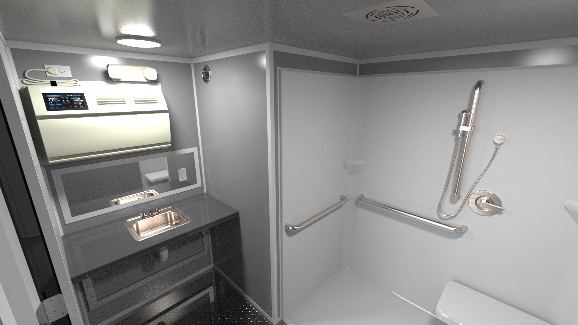 ADA/UFAS Compliant Showers Deployed Resources