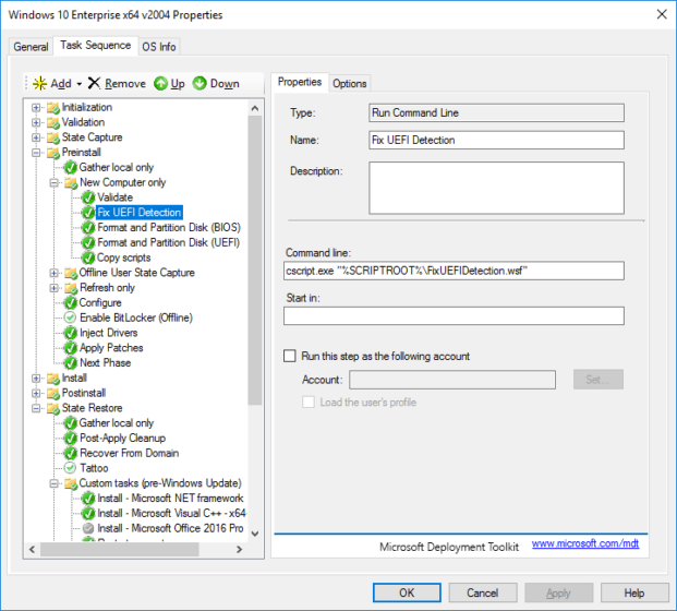 Making MDT work with Windows ADK 2004 for BIOS Machines Deployment