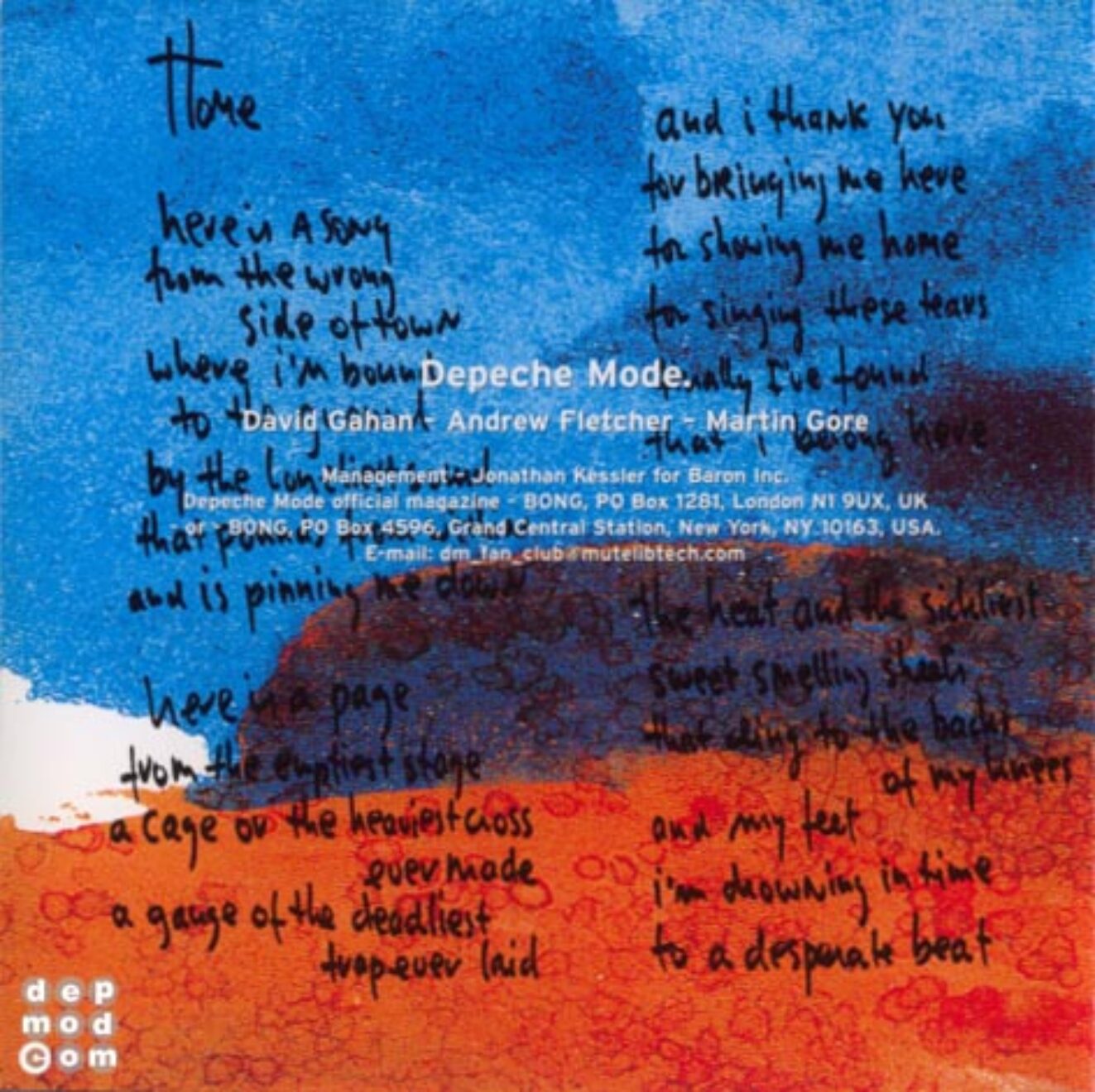 Home — Depeche Mode Discography