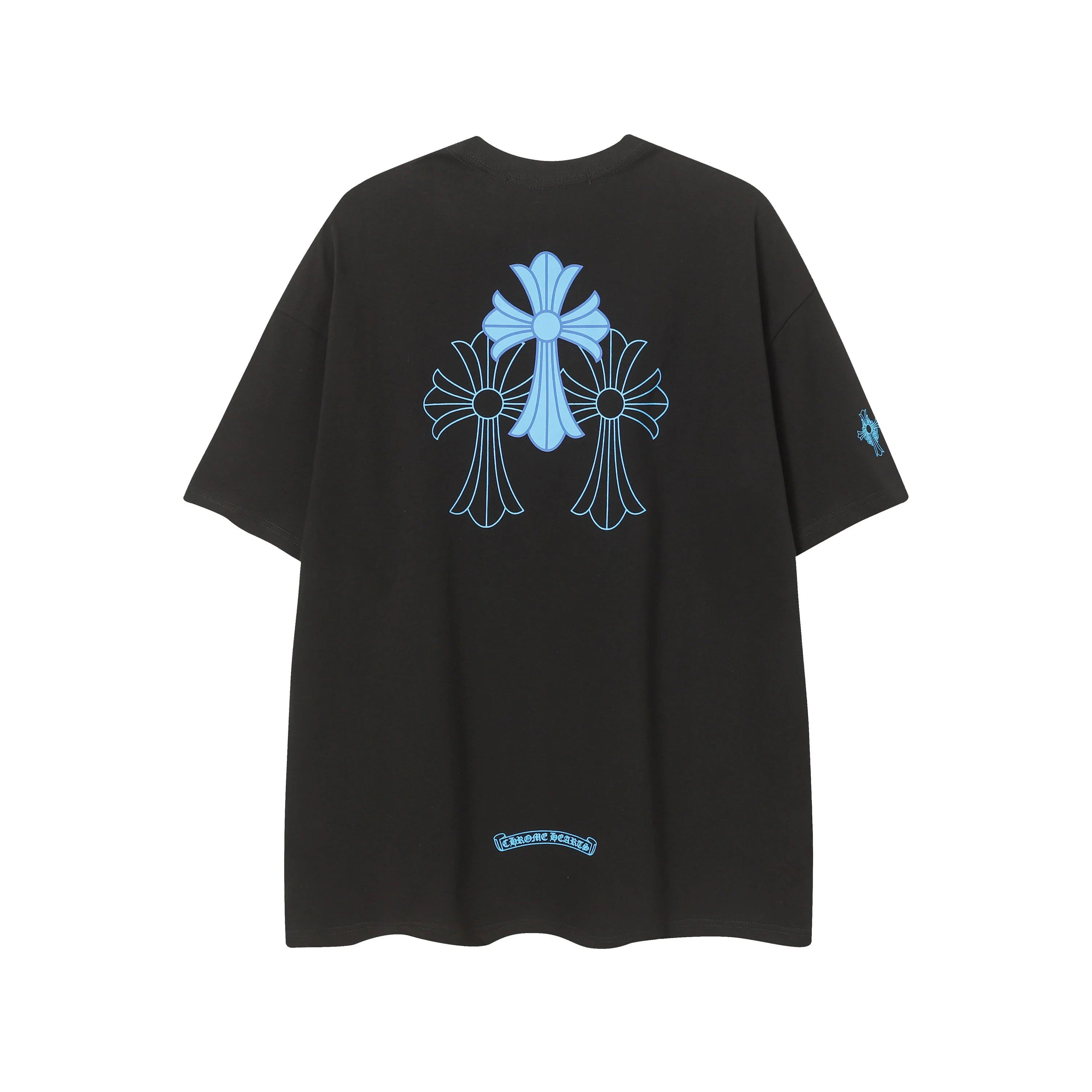 CHROME HEARTS BLACK WHITE T-SHIRT-7