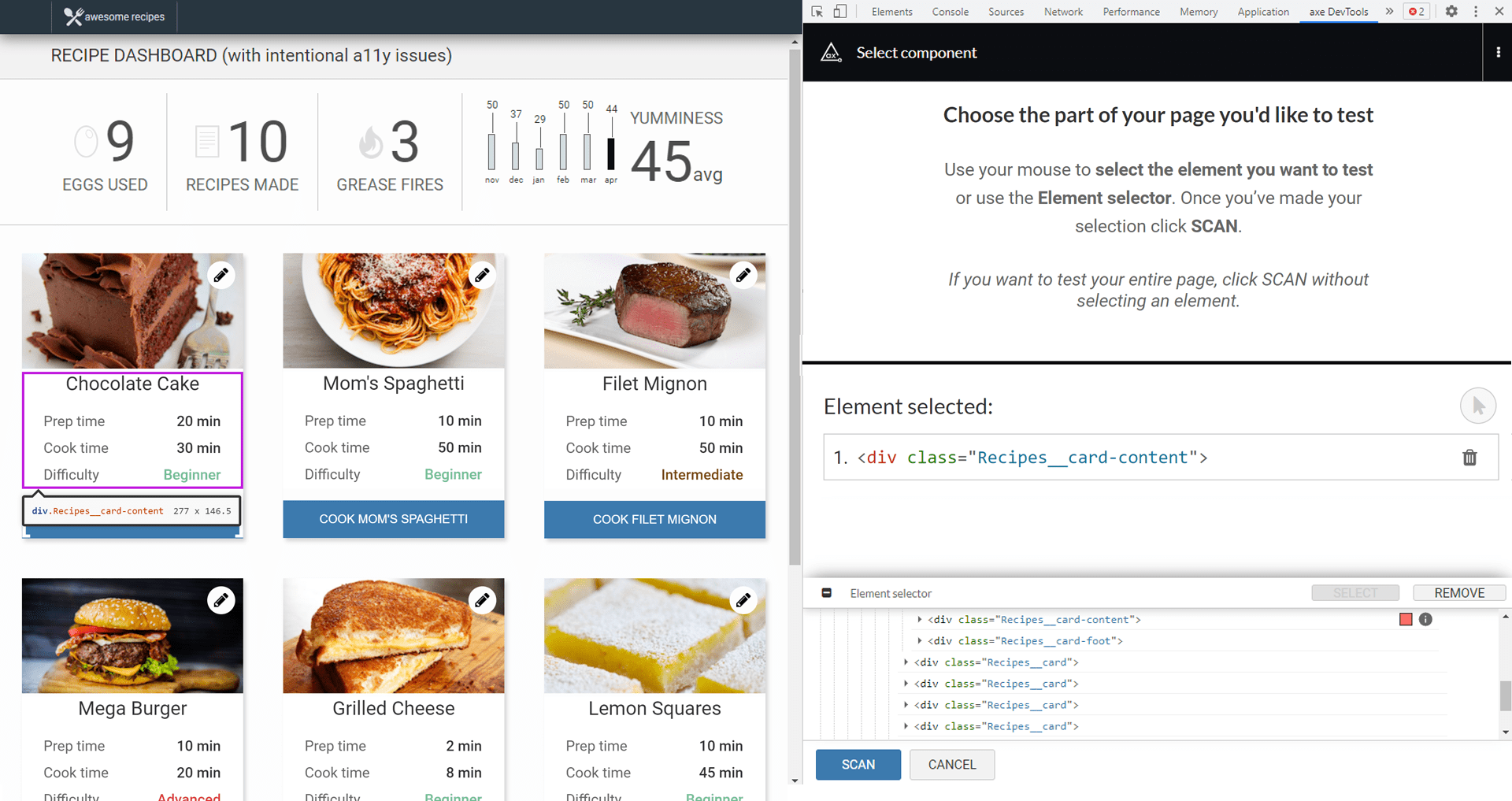 axe DevTools Developer Tools for Accessibility Testing