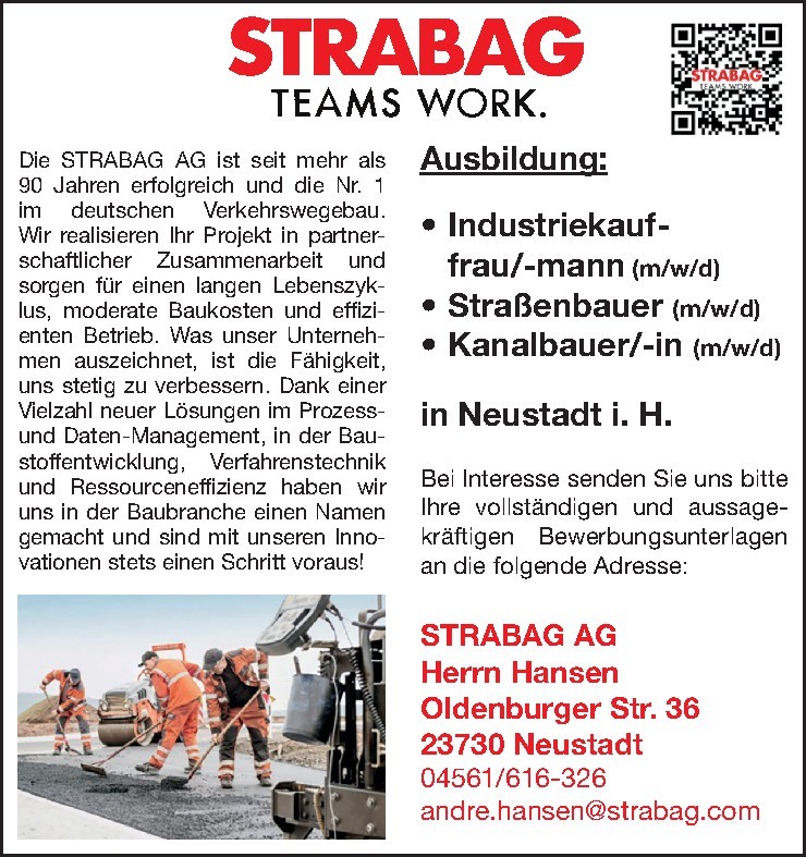 Angebot vom 20. März 2021 Neustadt in Holstein derreporter