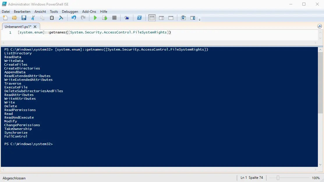 Powershell Dateiberechtigungen setzen Der Windows Papst IT Blog Walter