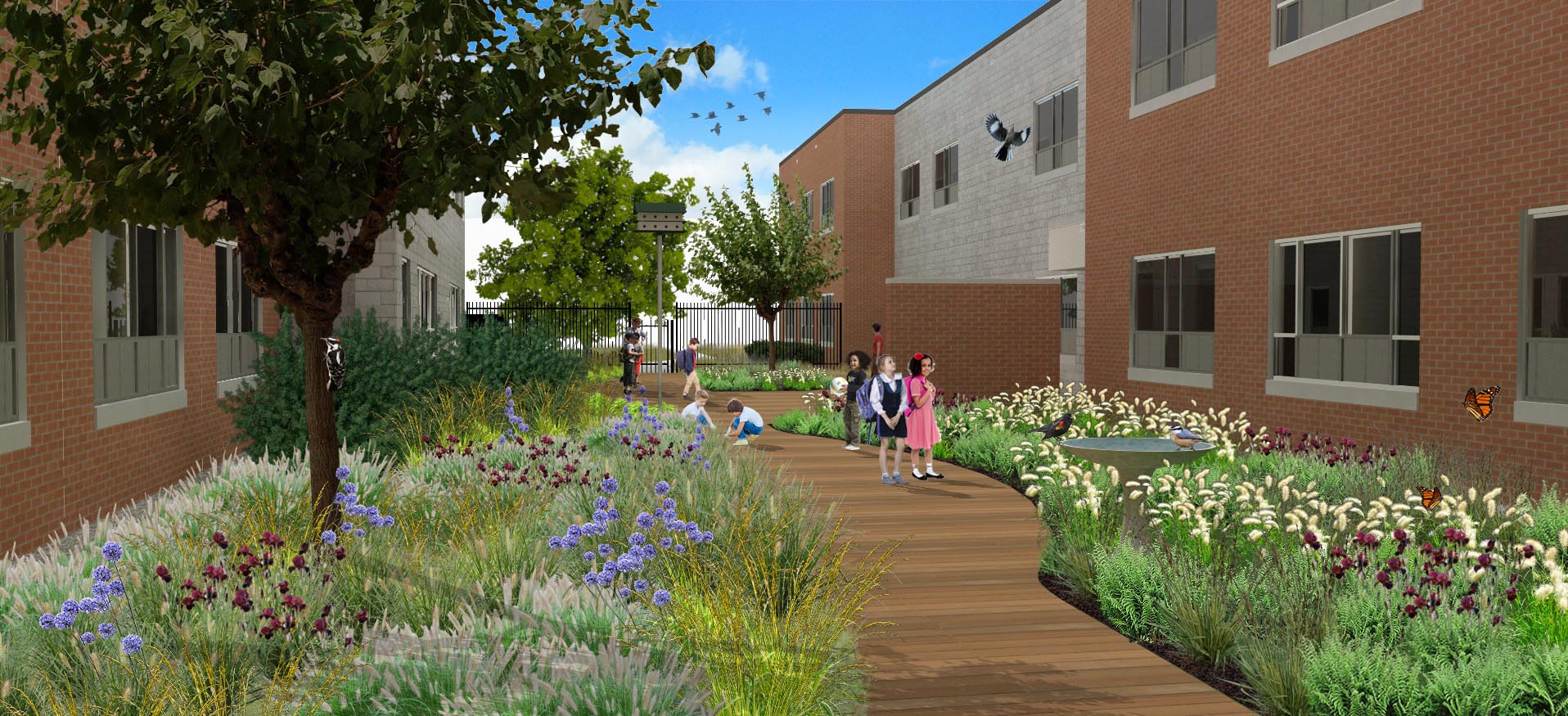 Cumberland Valley School District Courtyards Derck & Edson