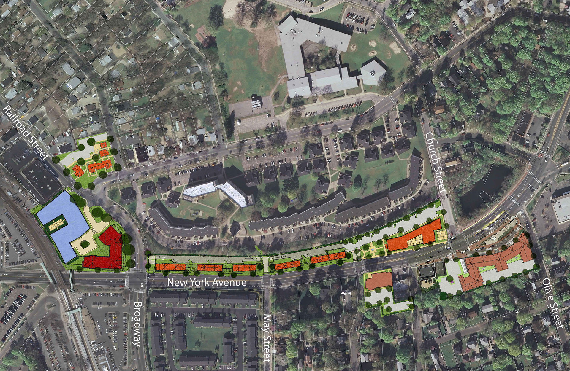 Huntington Station Redevelopment Plan Derck & Edson