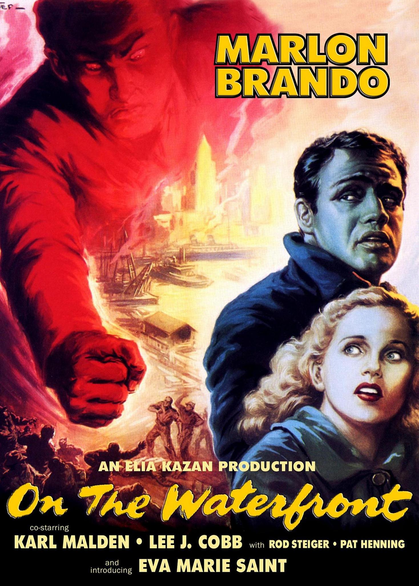 On the Waterfront ***** (1954, Marlon Brando, Rod Steiger, Eva Marie