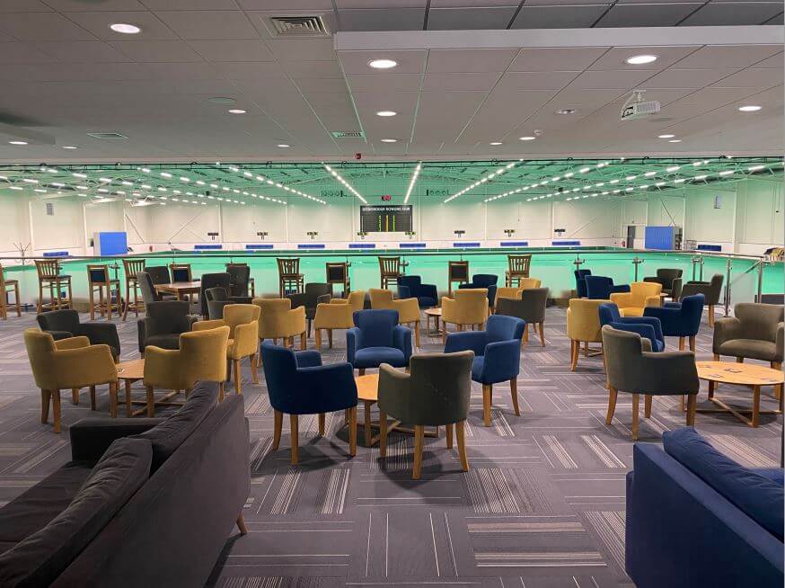 Indoors Desborough Bowling Club