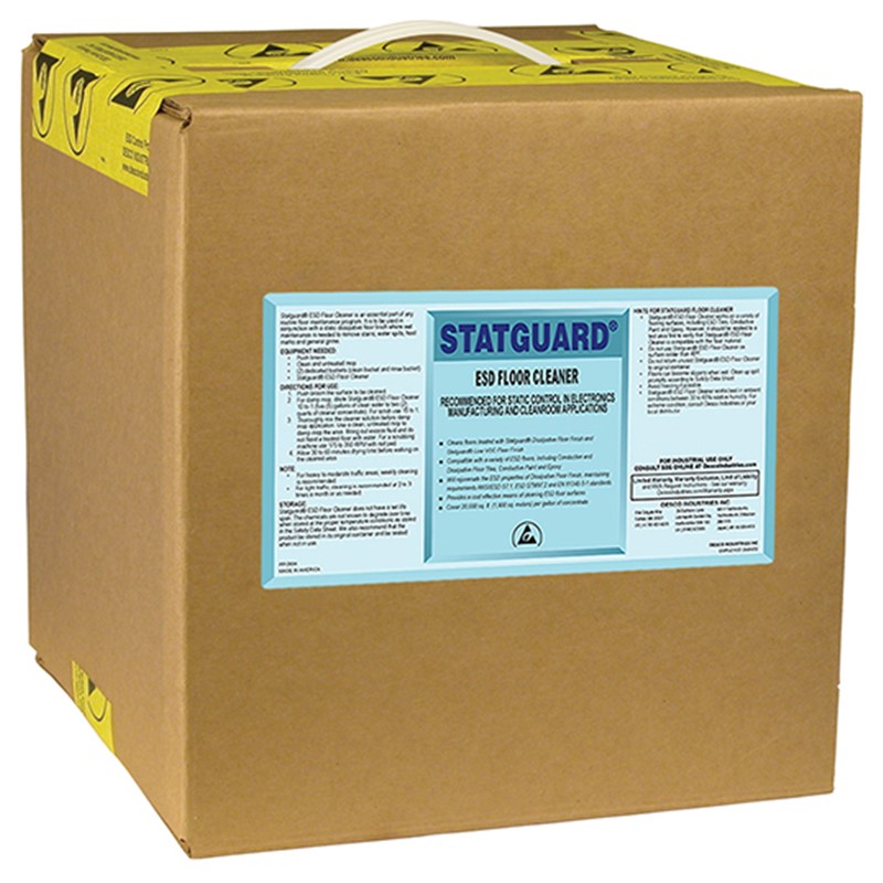 Statguard Flooring 46032 ESD Floor Cleaner, 2.5 Gal
