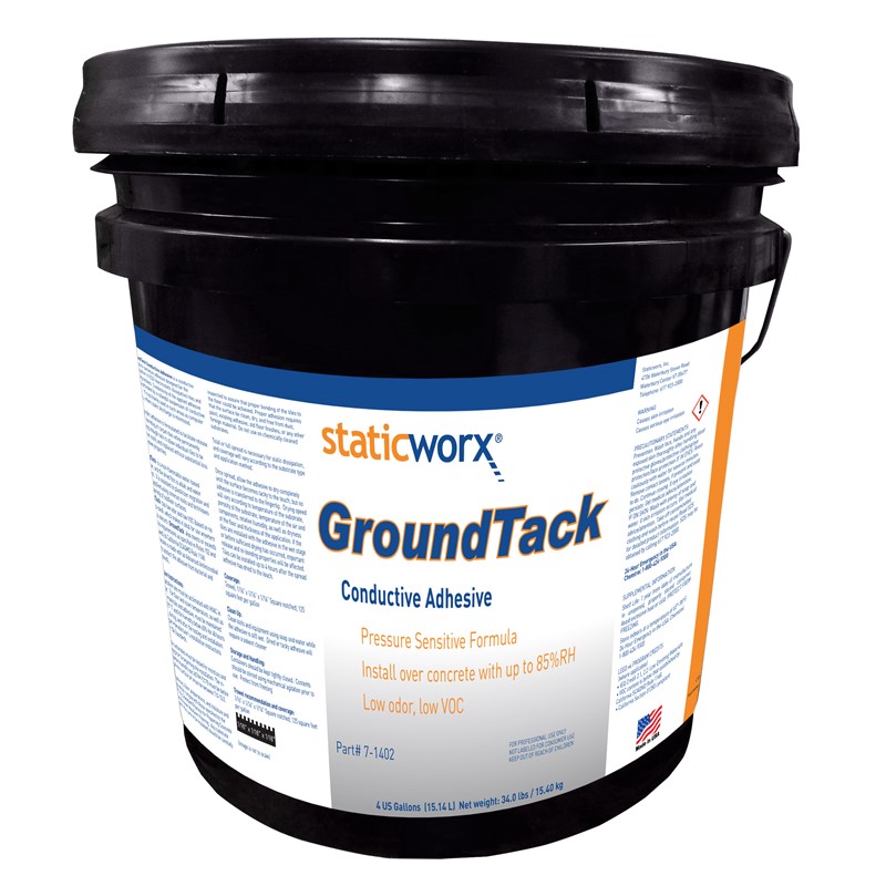 Statguard Flooring 81328 Conductive Adhesive, 4 Gal